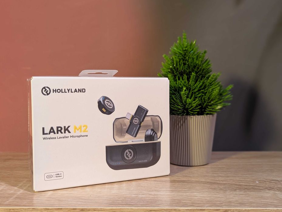 Новий! • Мікрофон для Reels, Tiktok -  Hollyland Lark M2 USB-C, Чорний