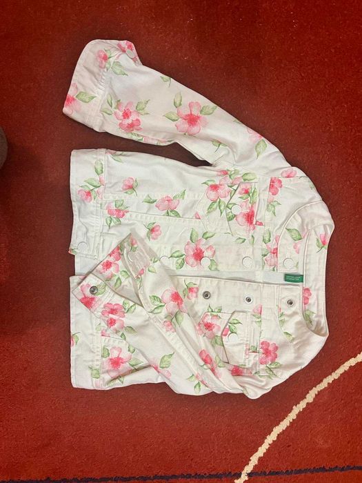 Куртка для дівчинки 5 - 7 років, Benetton