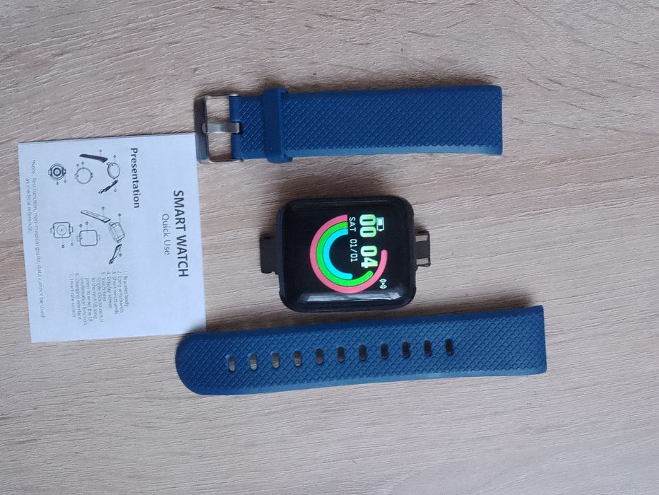 Smartwatch nowy niebieski