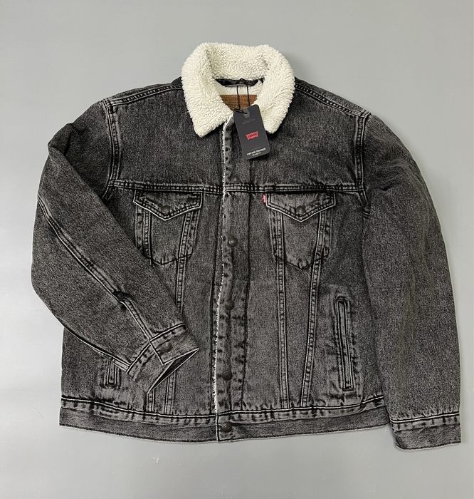 Levis Premium Sherpa оригинал новая мужская шерпа куртка (NEW)