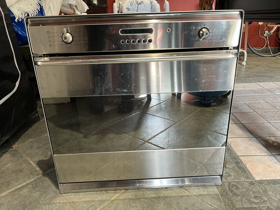 Piekarnik SMEG SE398x/1, sprawny ale uszkodzony