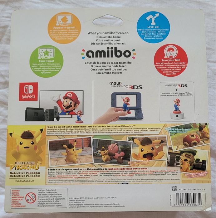 Amiibo Detetive Pikachu