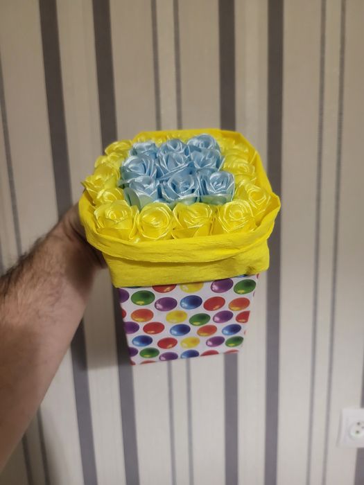 Букет квітів ручної роботи