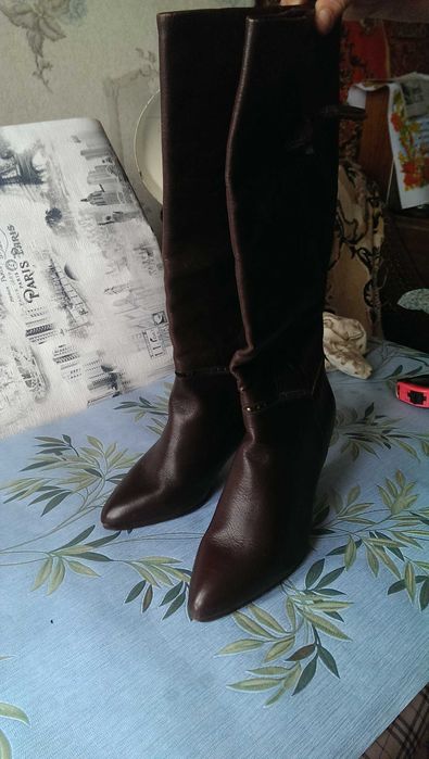 Кожаные сапожки  PADUS 40р. made in ITALY в отличном состоянии