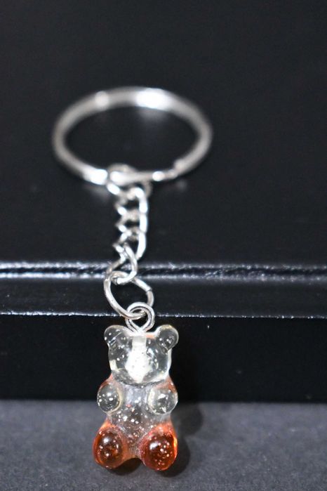 4 szt BRELOK miś HARIBO żelki misie GUMMY BEAR RÓŻNE KOLORY na prezent