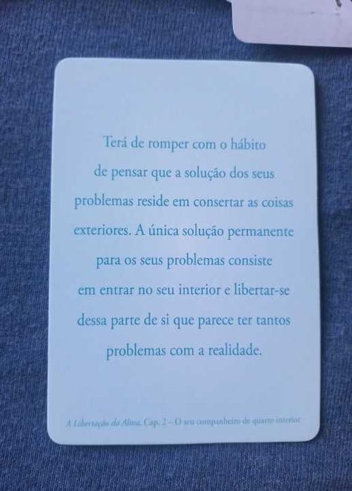 A Libertação da Alma - O Oráculo - Michael A. Singer (Inclui baralho de 52 cartas)