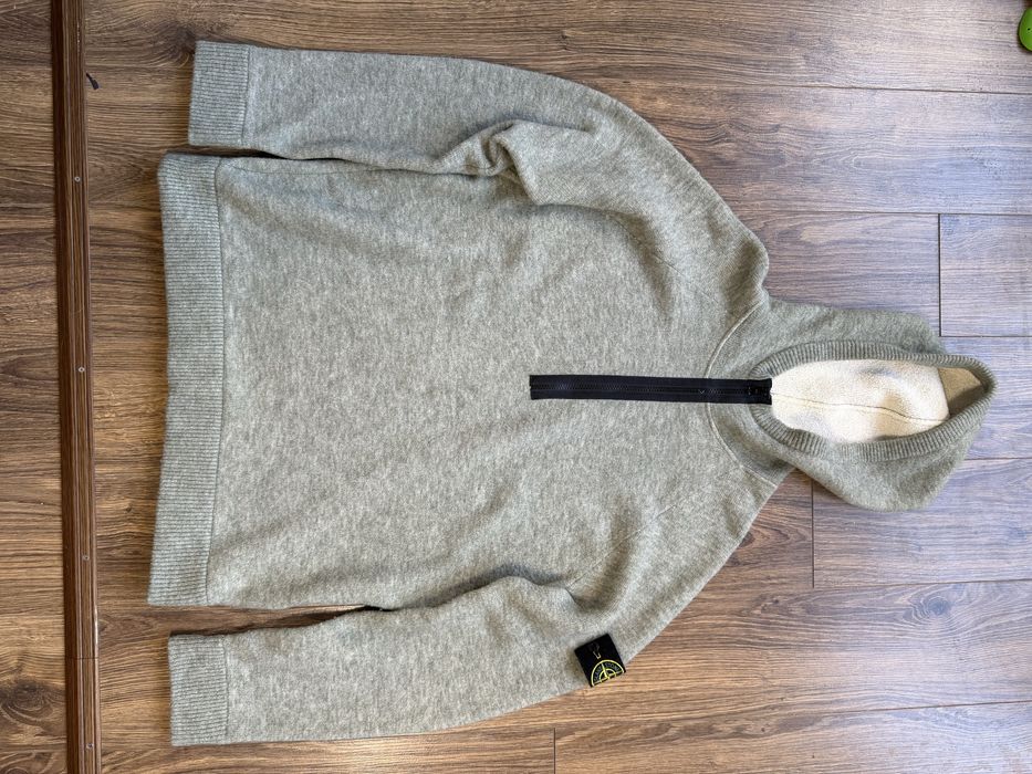 Stone Island wool knit hoodie XL / оригінал