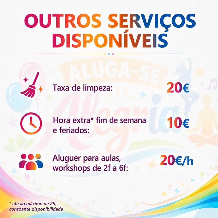 Espaço para festas
