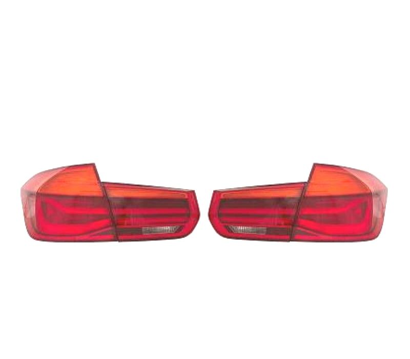 FAROLINS TRASEIROS BMW F30 11-15 BERLINA TUBE LIGHT VERMELHO ÂMBAR