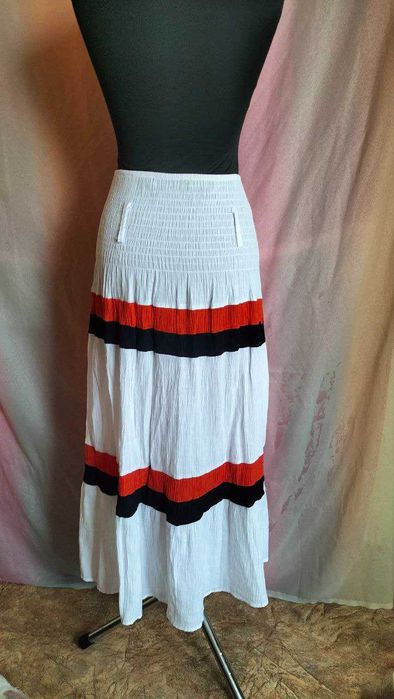 Спідниця із жатки Сарафан Юбка трансформер