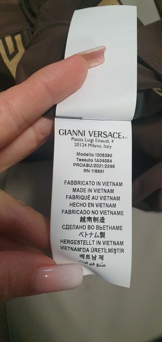 Biustonosz stanik Versace nowy M