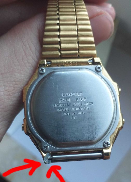 Zegarek Casio A168WG-9EF