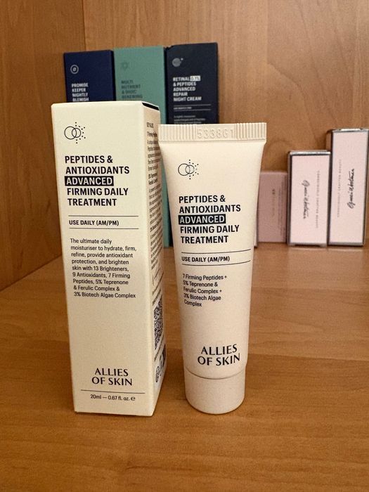 Крем для обличчя Allies of skin крем пептидний для обличчя peptides & antioxidants advanced firming daily treatment 20 ml