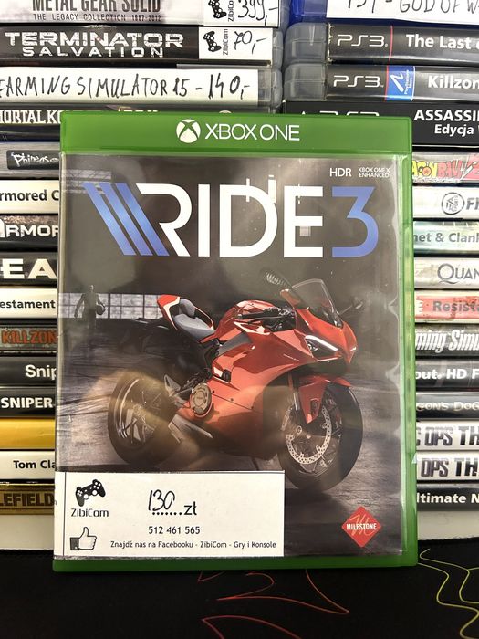 Ride 3 | Xbox One / Series | Sklep | Kraków | Wysyłka | Wymiana