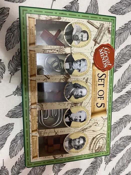 Quebra Cabaças Great Minds -set of 5