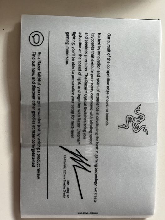 Teclado Razer Huntsman Mini