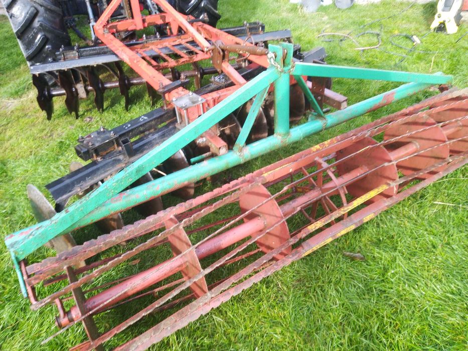 Brona talerzowa 2,4, siewnik amazone d7 specjal II 2,5 m