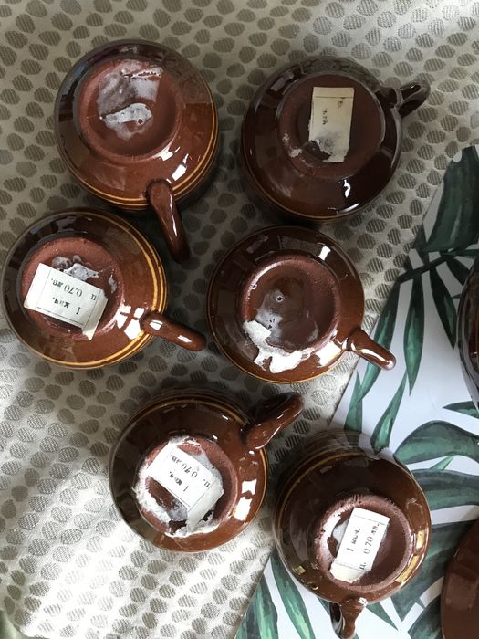 Sewis kawowy kamionka PRL