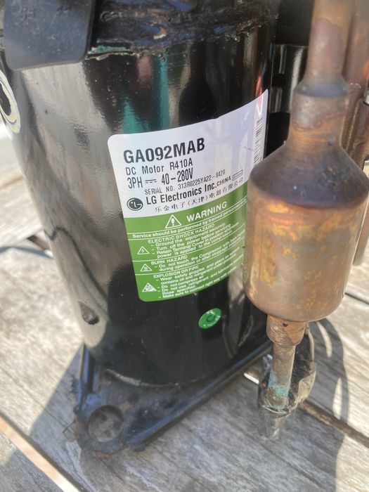 Compressor completo  como novo LG