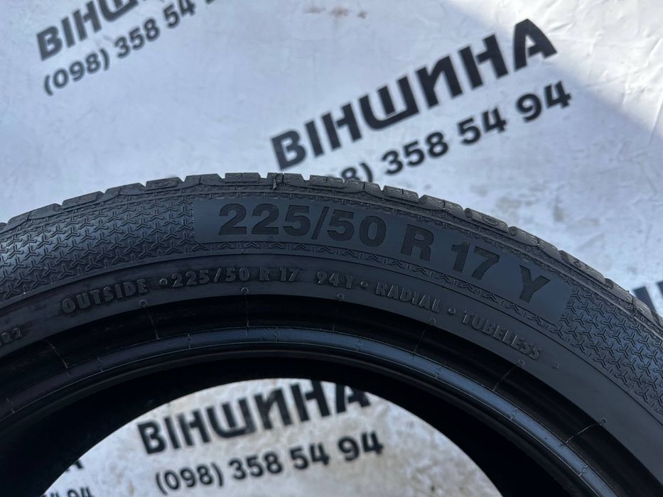 Шина 225/50 R 17 Barum Bravuris 3. Одне колесо. Розпаровка.