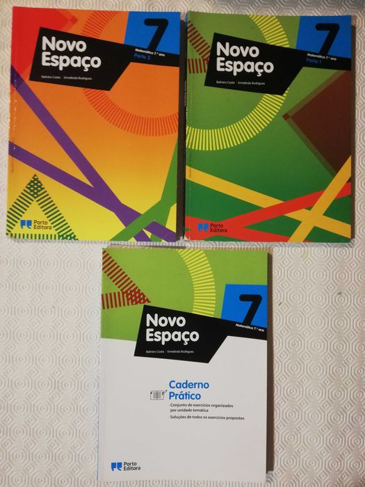 Livros escolares 7° ano