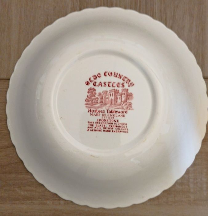 Prato côncavo Olde Country Castles