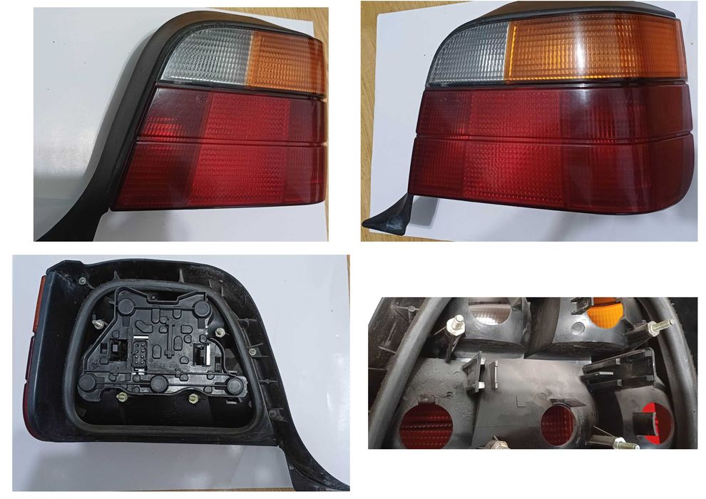 BMW E36 Varias Peças, Farolins, Piscas, Espelhos, Portas, vidros, mala