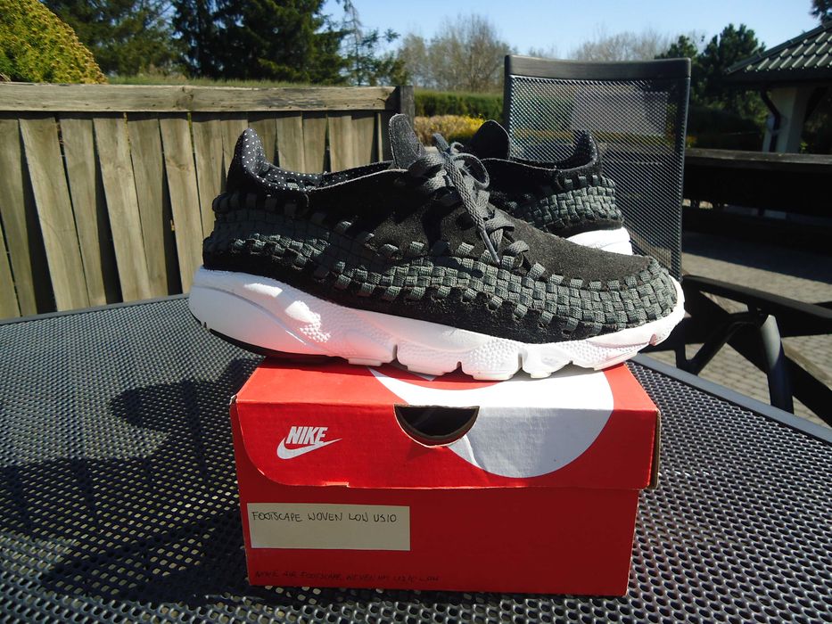 Nike Footscape Woven Black Anthracite us10 eu44