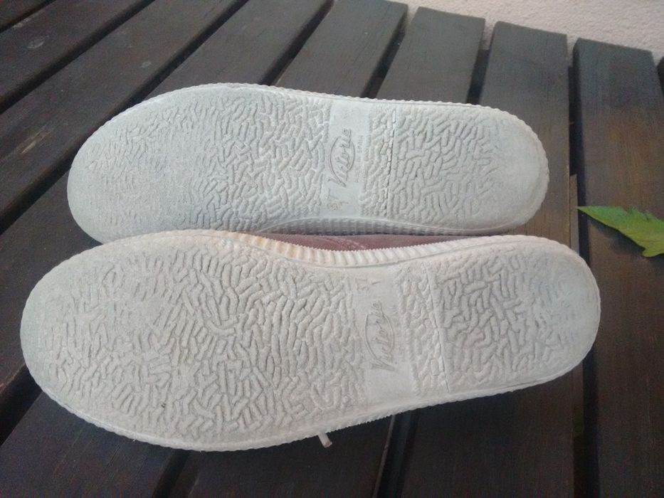 Buty trzewiki półbuty ocieplane 36/37 brudny róż 22,5 cm DOSTAWA 1,99 zł