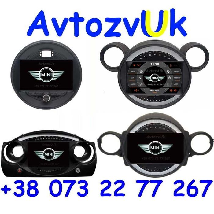 Магнитола MINI COOPER F54 F55 F56 F60 R50 R55 R56 Мини Купер Android