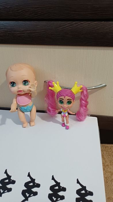 Игрушка кукла набор лот Blume Hairdorables Sparkle Girls