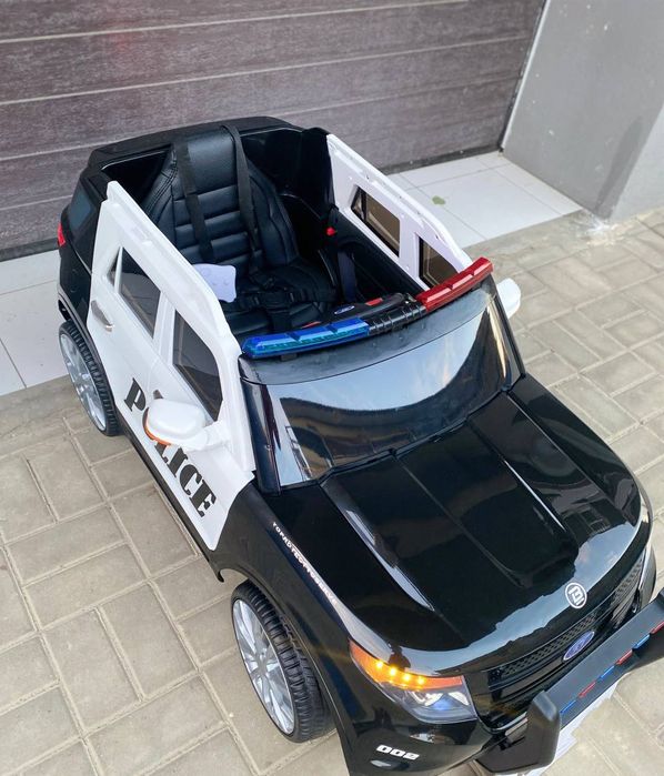 Детский электромобиль Форд Полиция дитячий електромобіль рация USB