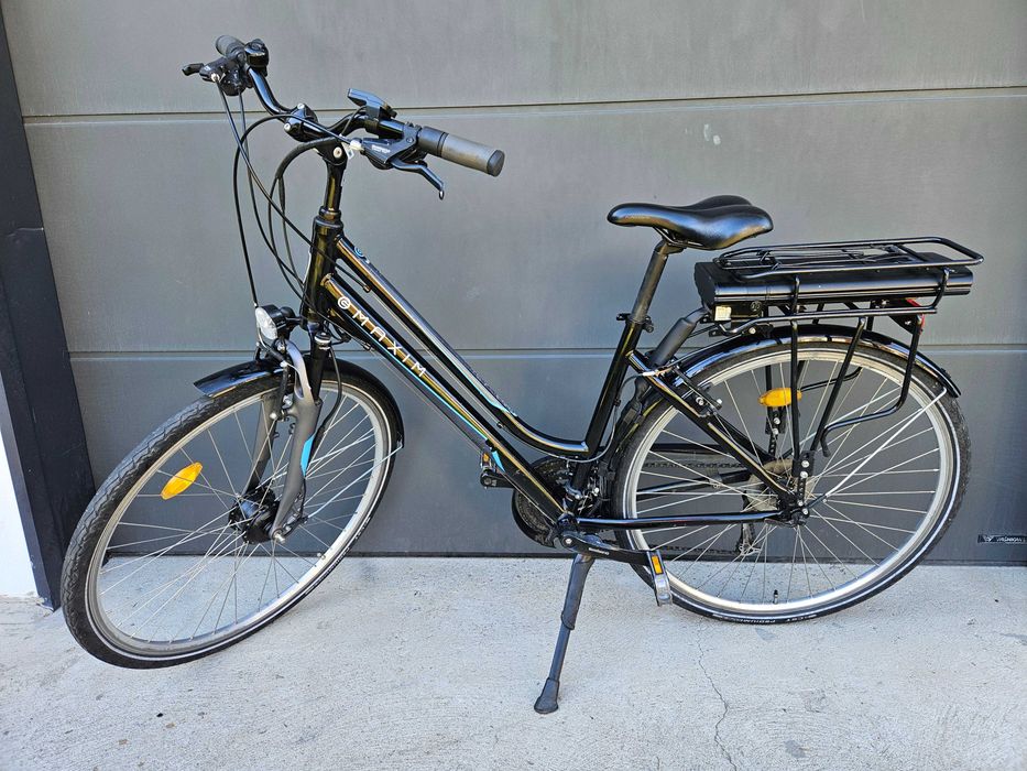 Rower elektryczny MAXIM EMT 2.4 damka super stan dwie baterie (770 wh) Glovo Uber