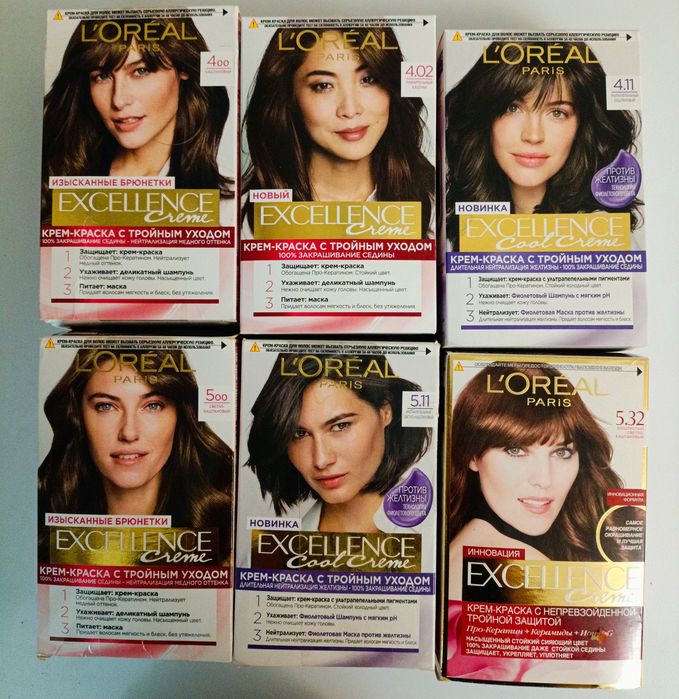 Крем краска для волос Loreal Ecsellense