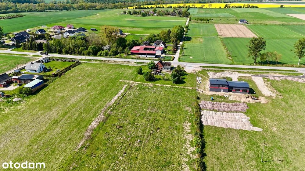 Działka w Krępie Kaszubskiej 1078 m² - Widok 2