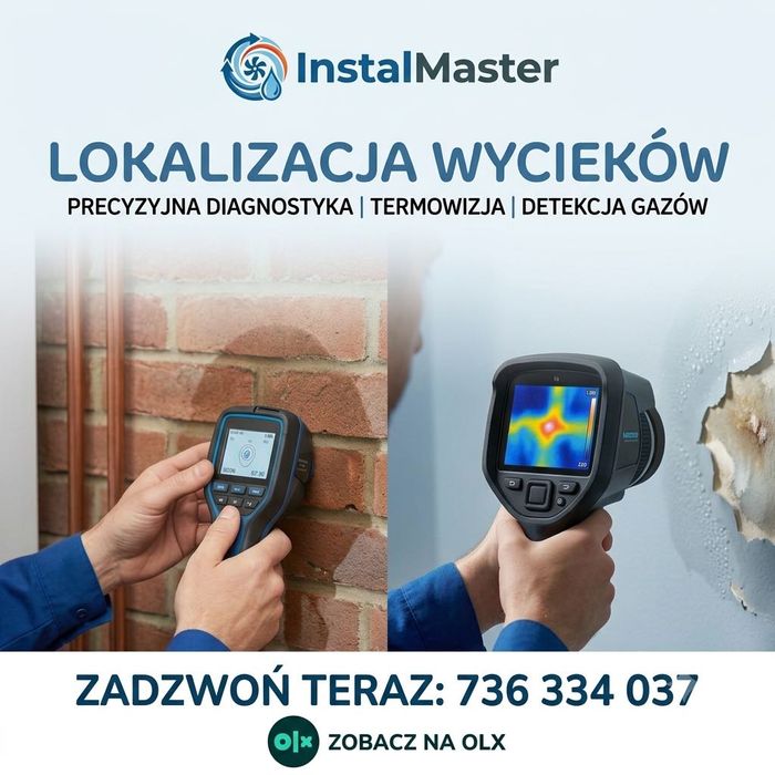 Lokalizacja wycieków, Nieszczelności instalacji hydraulicznych,Naprawa