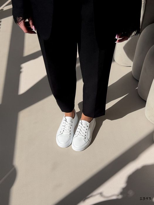 Кеди натуральна шкіра