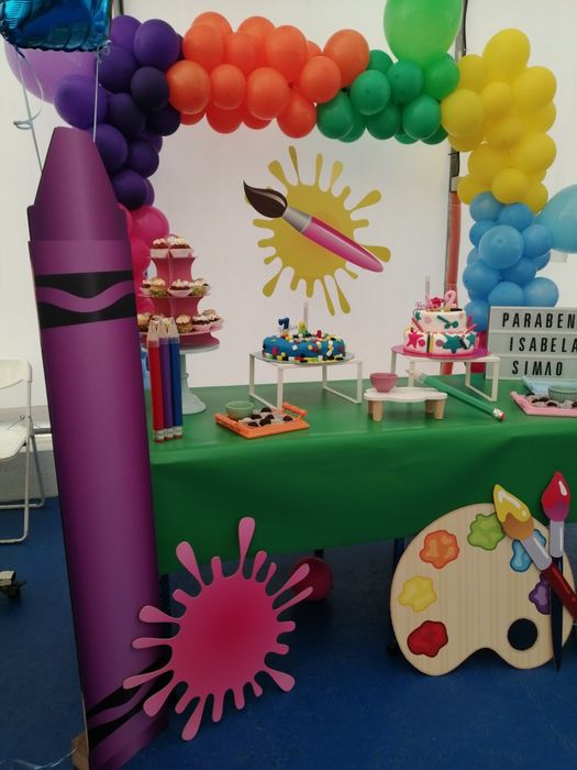 Cenários Splash Paint