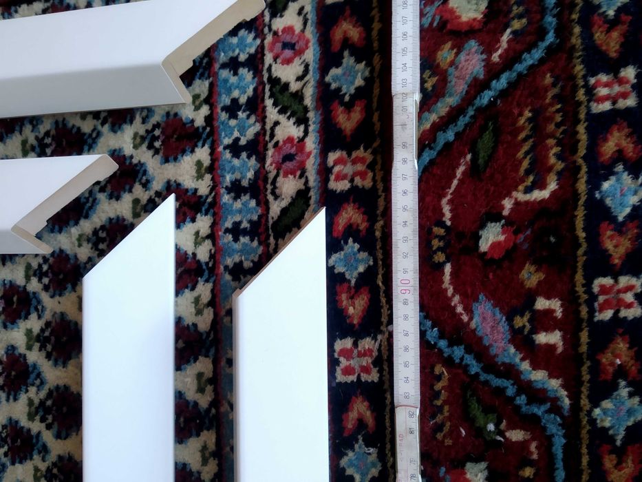 Opaska kątowa drzwi, futryna, framuga, ościeżnica, listwa, biała