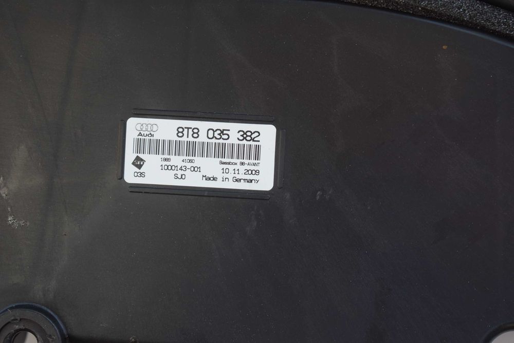 głośnik tuba  8T. 8T8.035382 AUDI A5 S5 SPORTBACK 2010R.