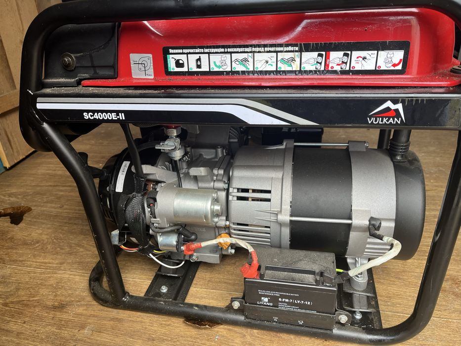 Продам генератор  VULKAN  SC4000E-II