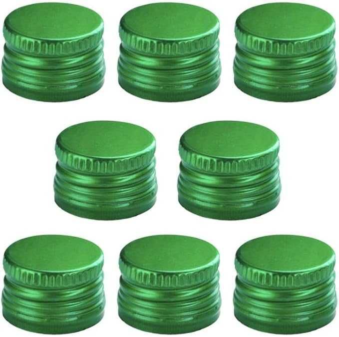 Zakrętki do butelek, różne kolory 28mm/18mm - 100 sztuk