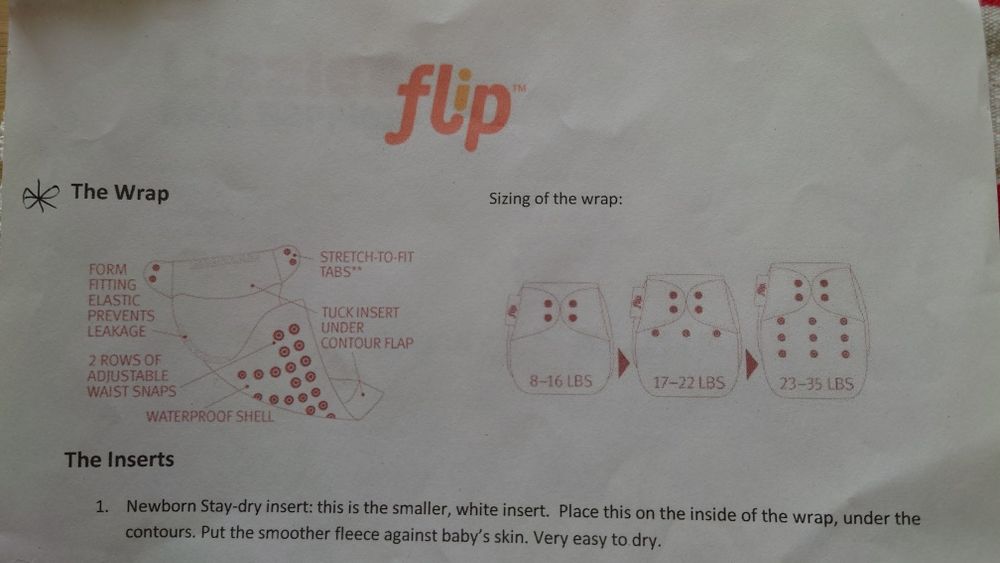 Pieluszki wielorazowe otulacze wkłady Flip zestaw + wodoodporna torba