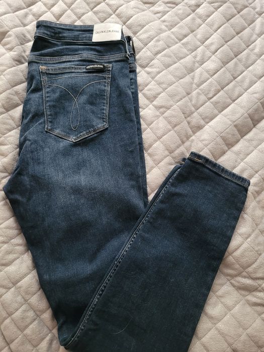 Spodnie jeansy Calvin Klein