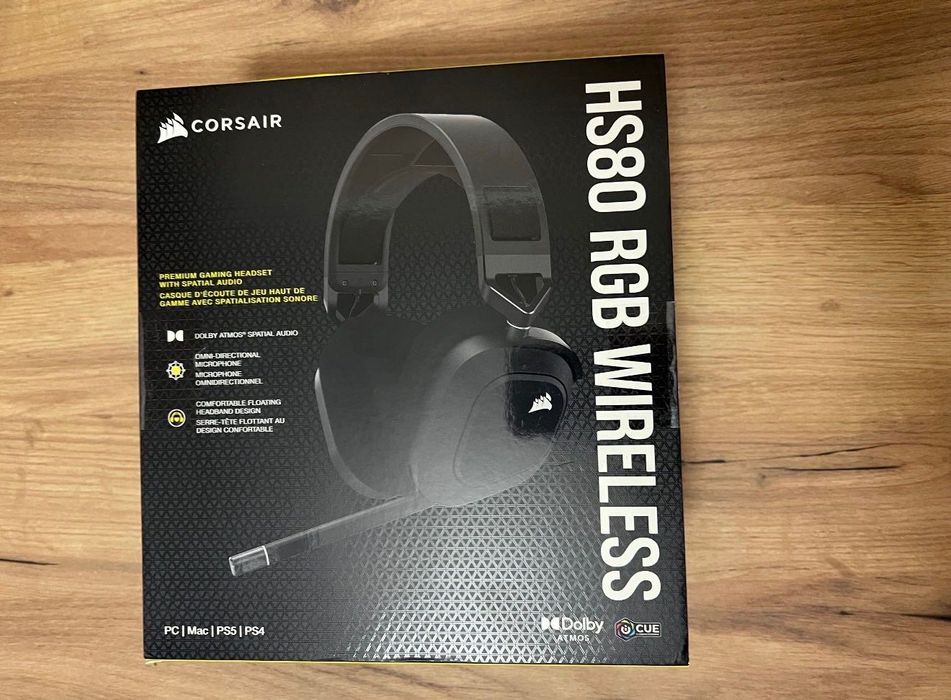 corsair hs80 rgb wireless black 未開封 corsair hs80 - купить аудиотехнику - Цена на OLX.ua
