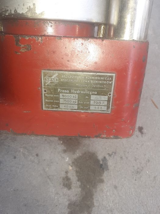 Prasa hydrauliczna