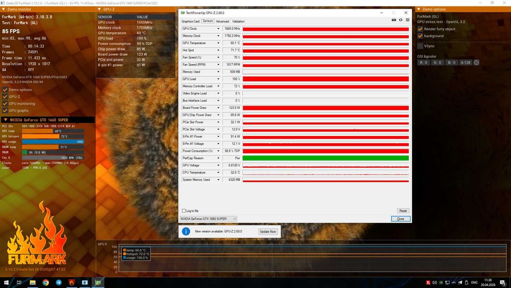 Palit GTX 1660 SUPER StormX OC 6GB GDDR6 | МАГАЗИН | Гарантія 90 днів