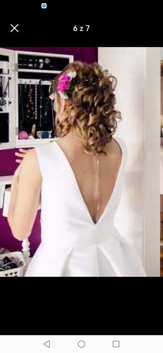 Suknia ślubna 2 w 1