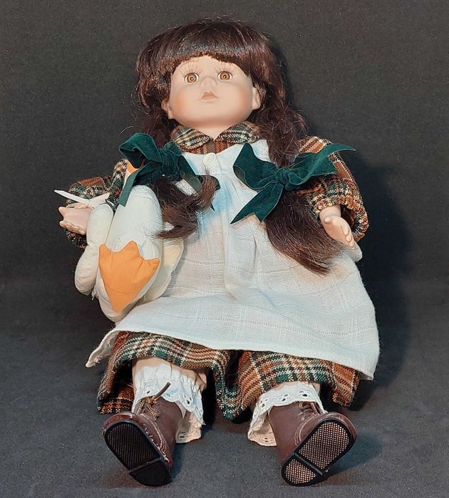 ВИНТАЖНАЯ фарфоровая кукла Германия 42 см. РУЧНАЯ РАБОТА и роспись