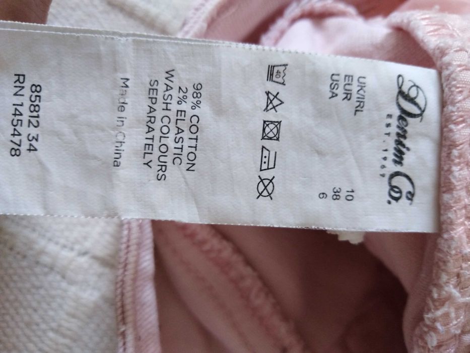 Calções Ganga Rosa Denim Co. 38